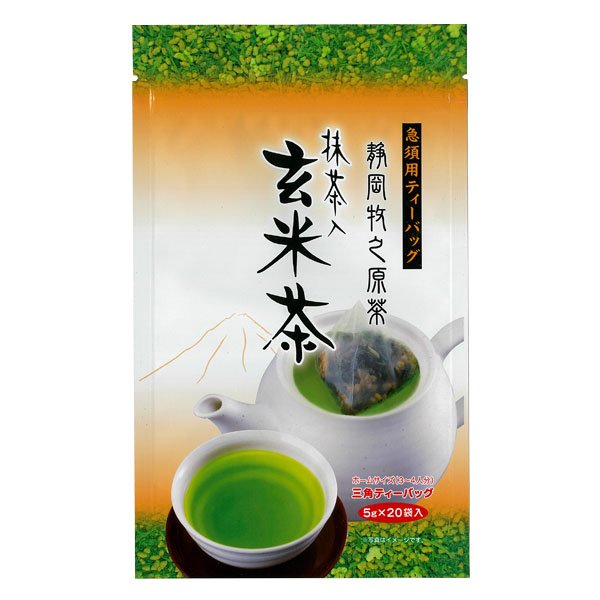 画像1: 抹茶入玄米茶ティーバッグ　5ｇ×20ケ