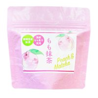 国産もも果汁使用　もも抹茶　 80ｇ