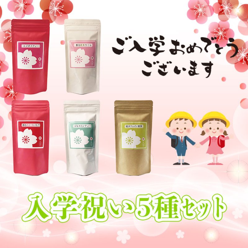 画像1: 入学・入園祝い5種セット (1)