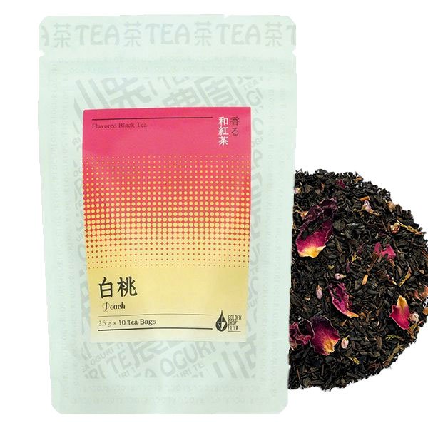 画像1: 香る和紅茶　白桃 (1)